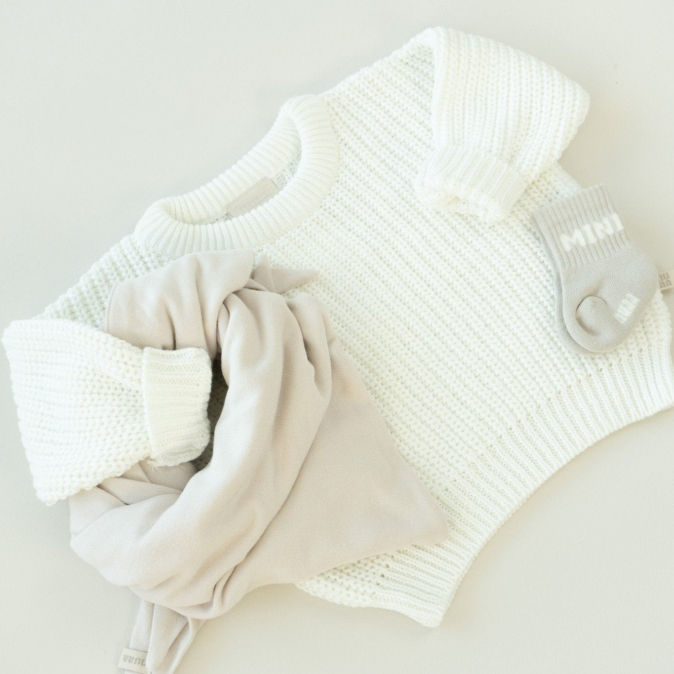 Knit Pullover Marshmallow