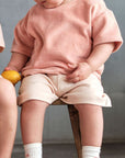 Relaxed Shorts Peach