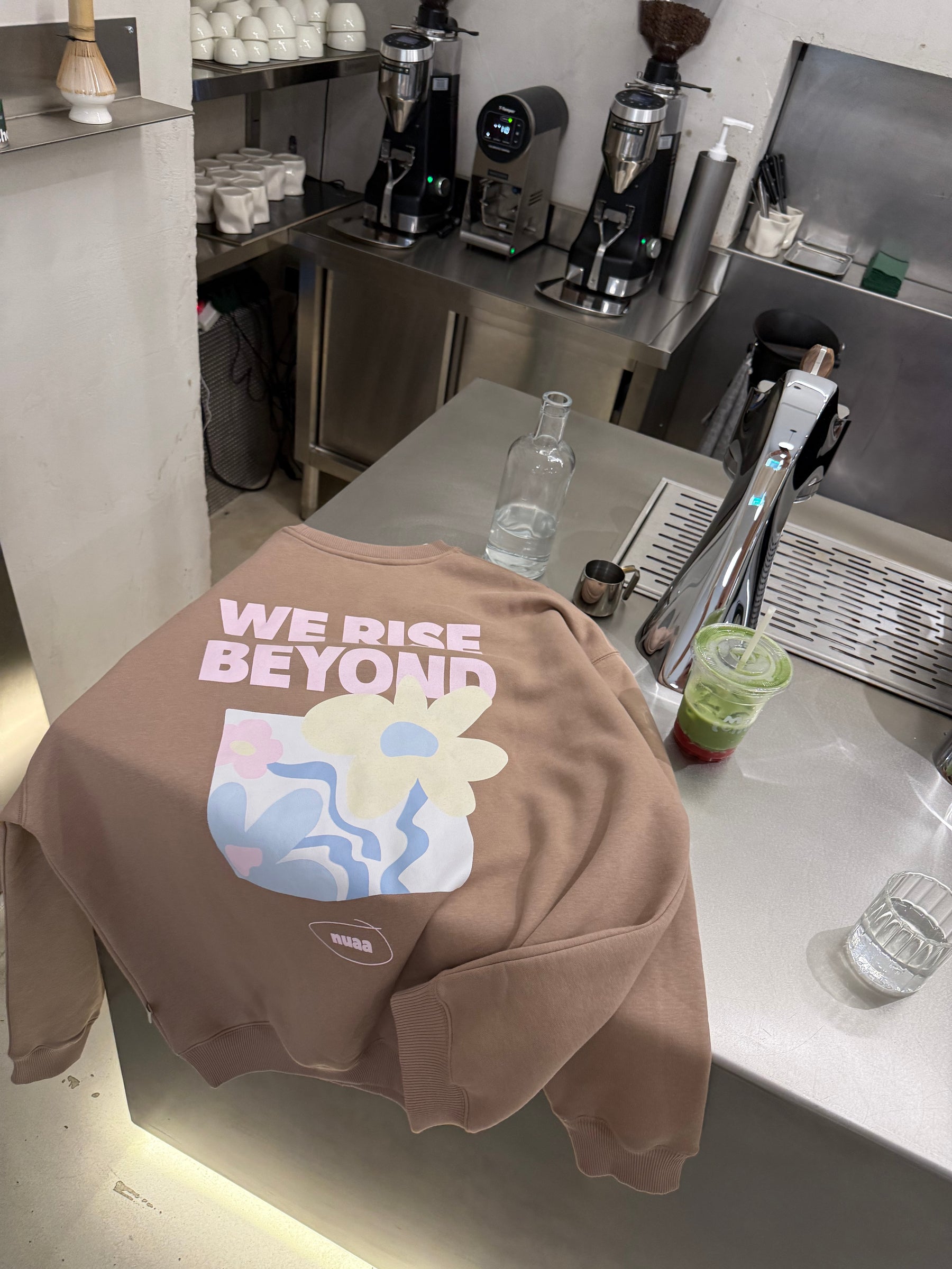 Mom Rise Beyond Sweater Light Brown