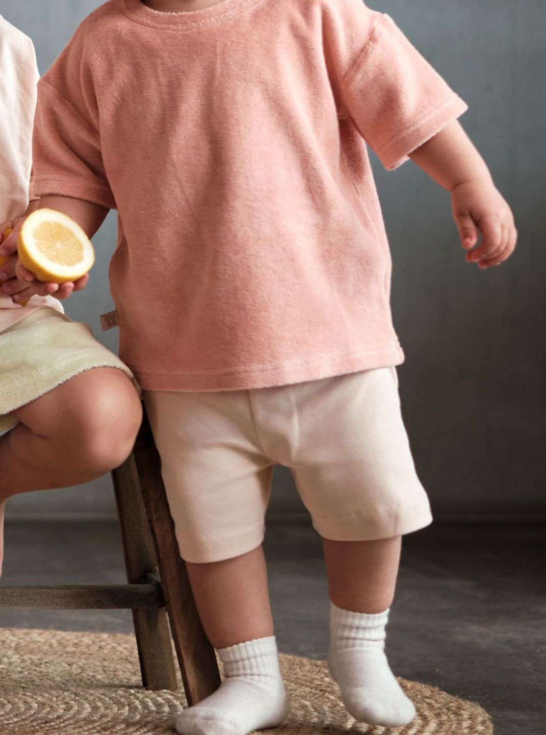 Relaxed Shorts Peach