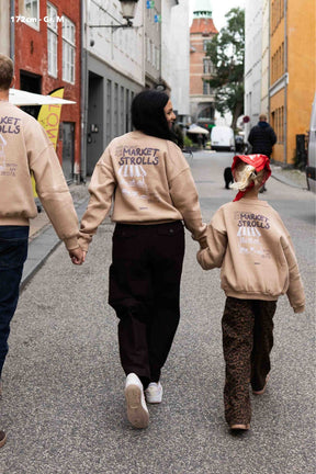 Kids Market Strolls Oversized Sweater Light Brown