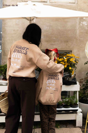 Kids Market Strolls Oversized Sweater Light Brown