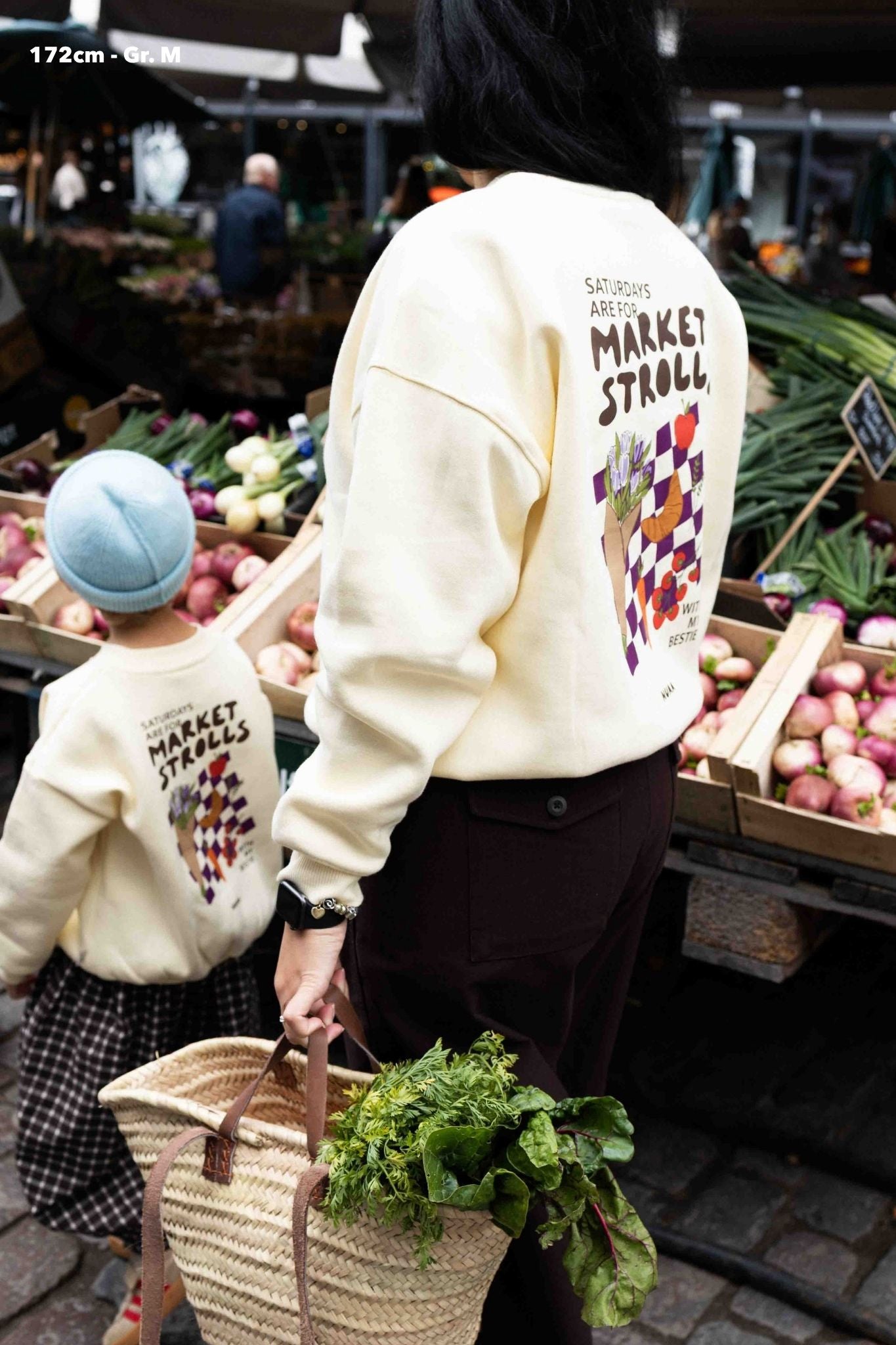 Women Market Besties Sweater Honey Cream