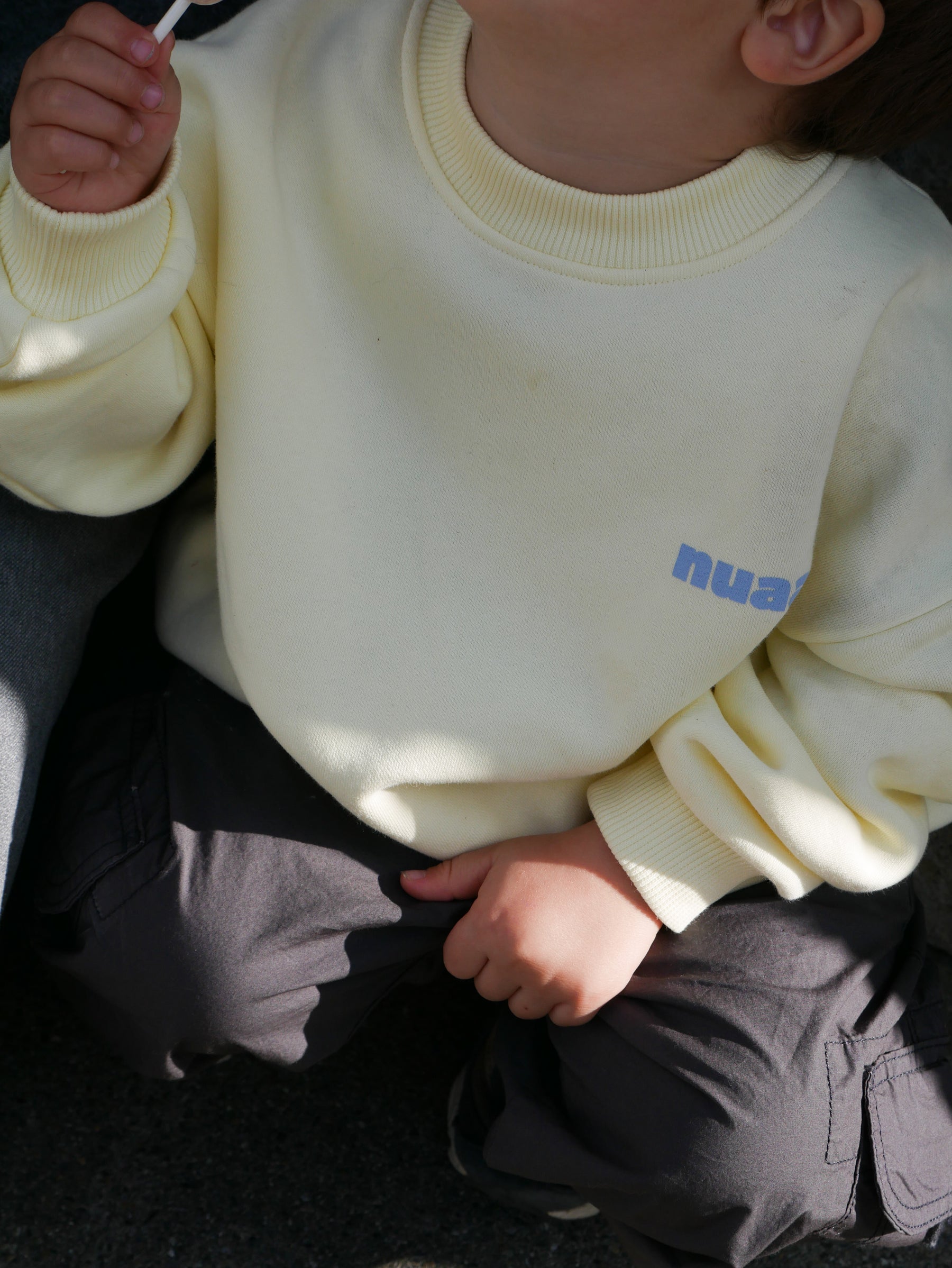 Kids Rise Beyond Sweater Butter Yellow