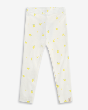 Leichte Rib Leggings Lemon