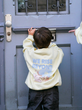 Kids Rise Beyond Sweater Butter Yellow