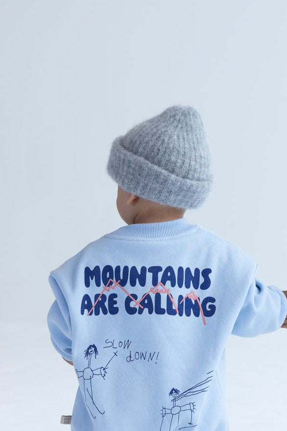 Alpaca Strickbeanie Kids Soft Grey