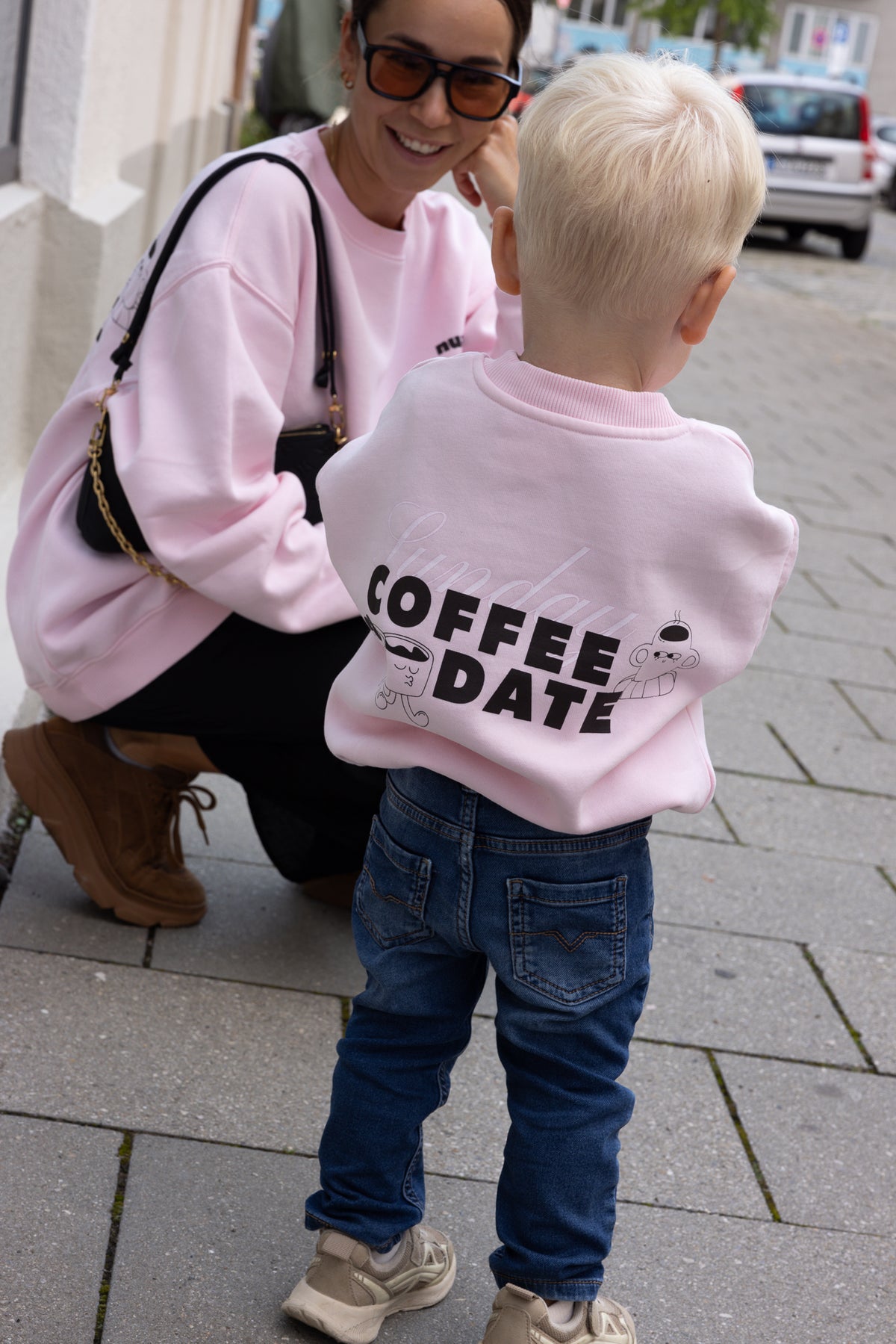 Kids Sunday Coffee Date Soft Pink