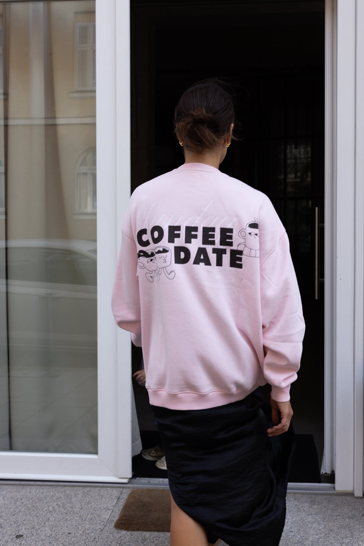 Mom Sunday Coffee Date Soft Pink