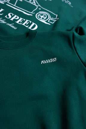 Dad Christmas Sweater Forest Green