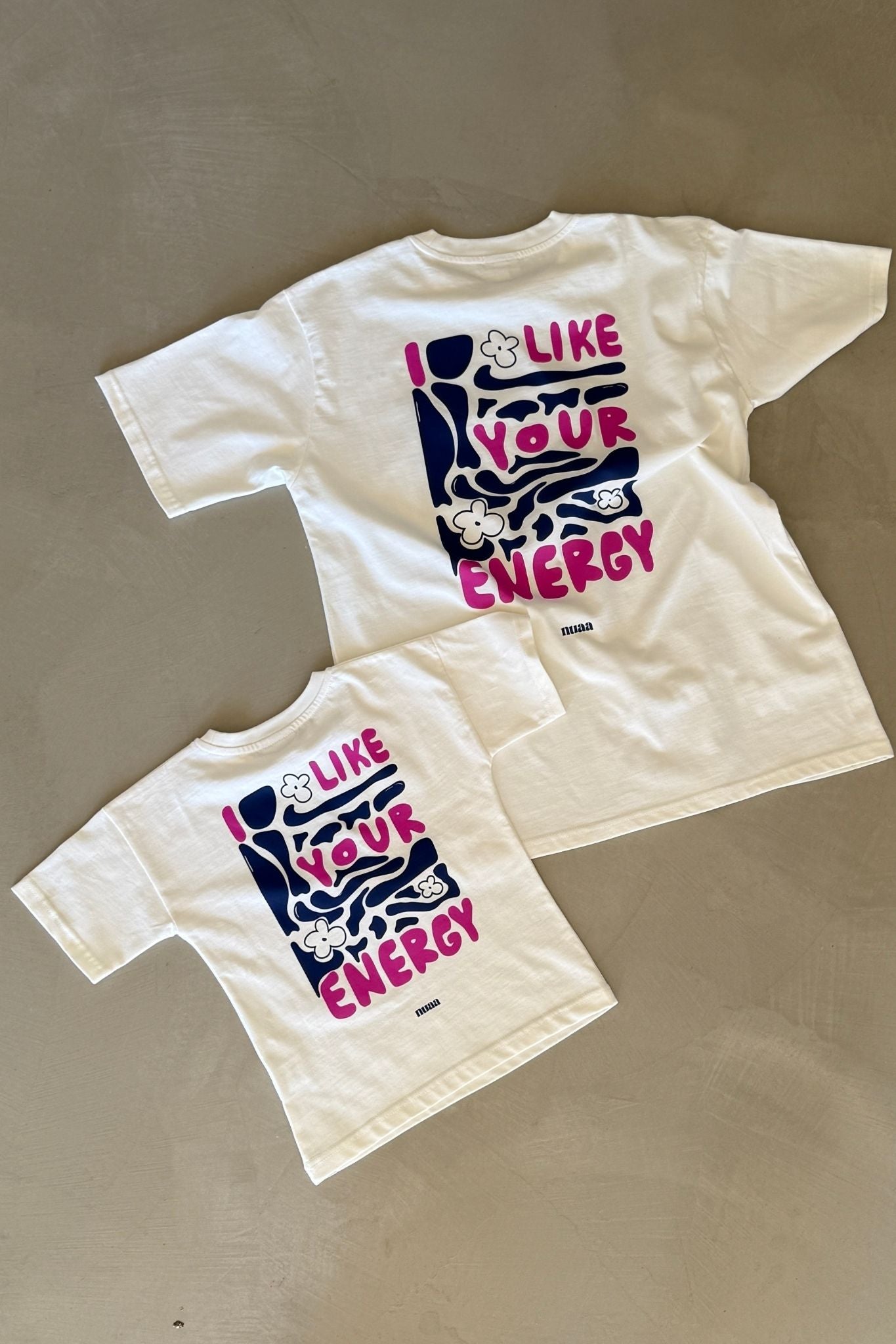 nuaa I Like your Energy Damen T-Shirt in Soft White – Partnerlook, Ansicht 7