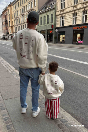 Men Coffee Essentials Sweater Vanilla