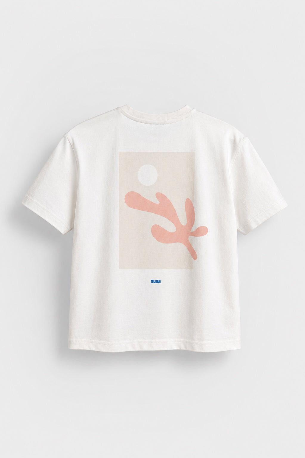 Kids Coral Oversized T-Shirt Off White/Oat