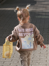 Kids Rise Beyond Sweater Light Brown