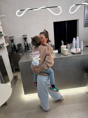 Mom Rise Beyond Sweater Light Brown