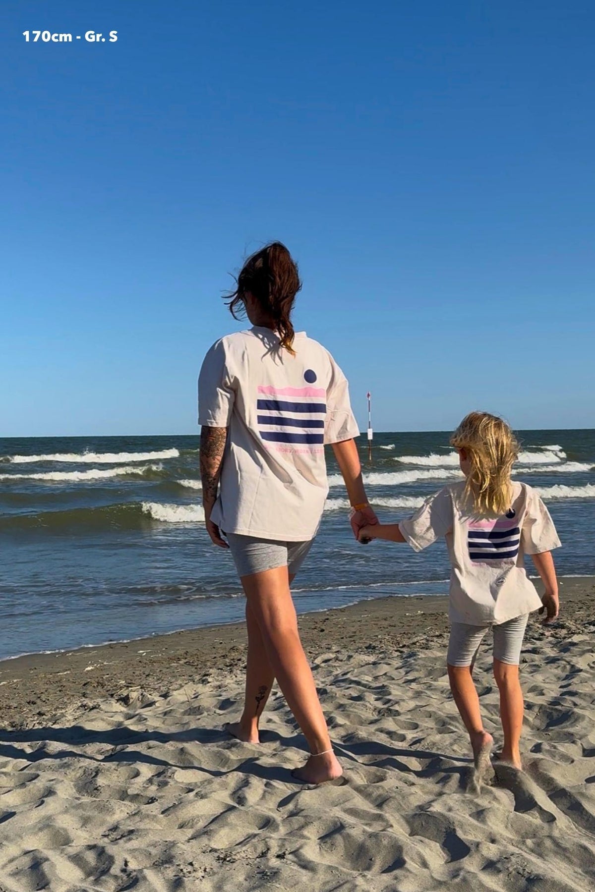 Women Beach More T-Shirt Oat