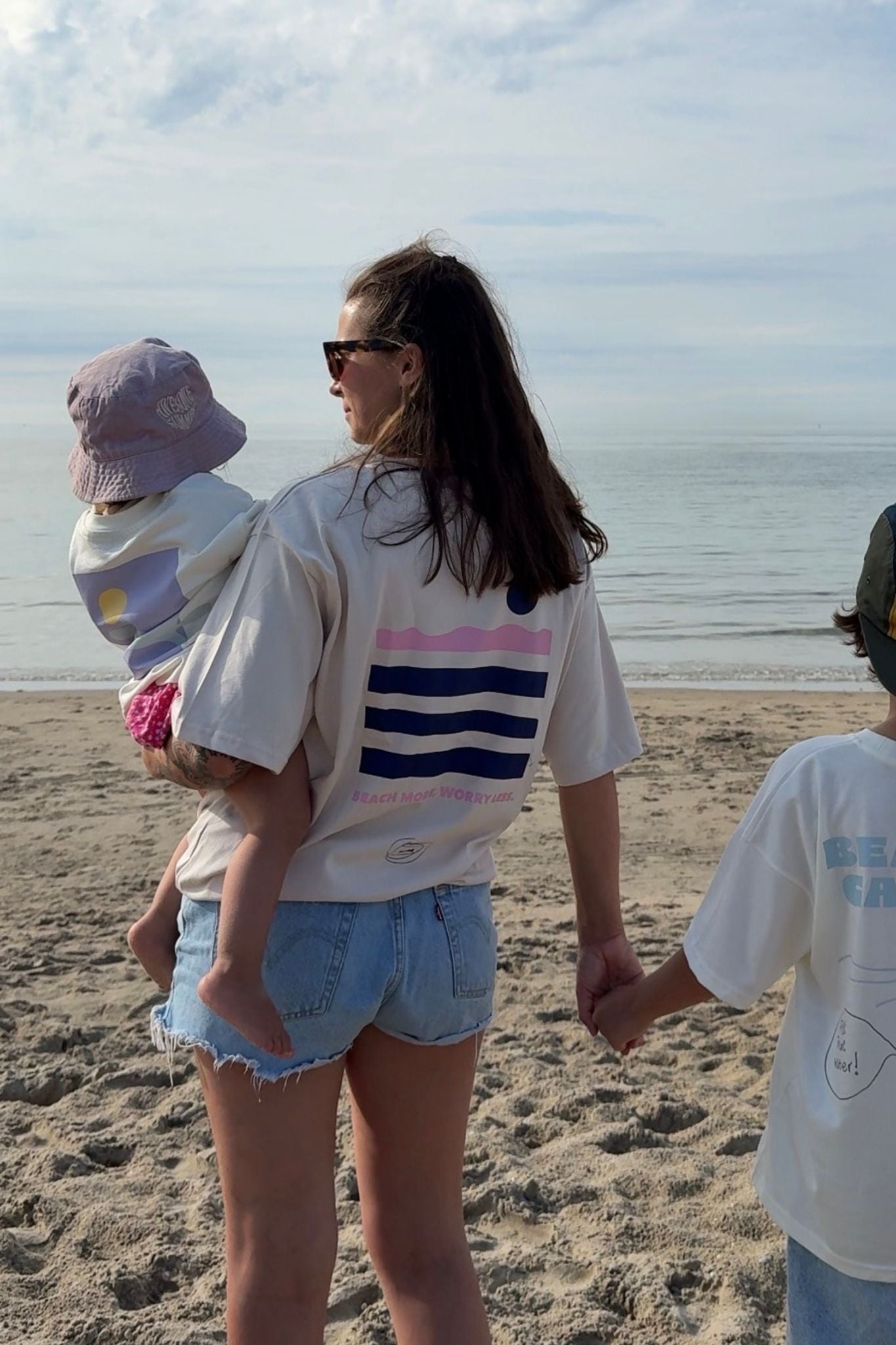 Women Beach More T-Shirt Oat