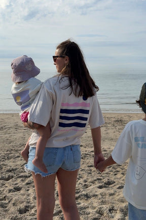 Women Beach More T-Shirt Oat