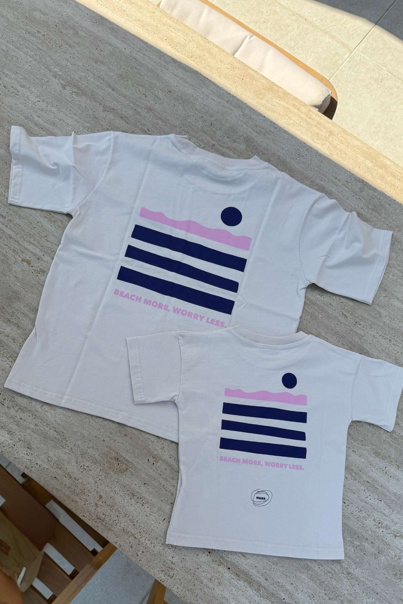 Women Beach More T-Shirt Oat
