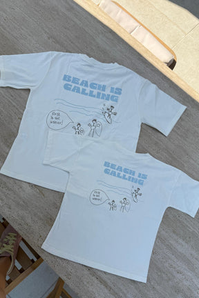 Women Beach Is Calling T-Shirt Soft White