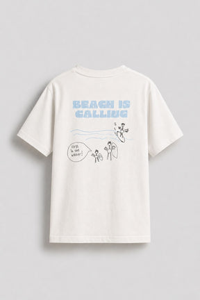 Women Beach Is Calling T-Shirt Soft White