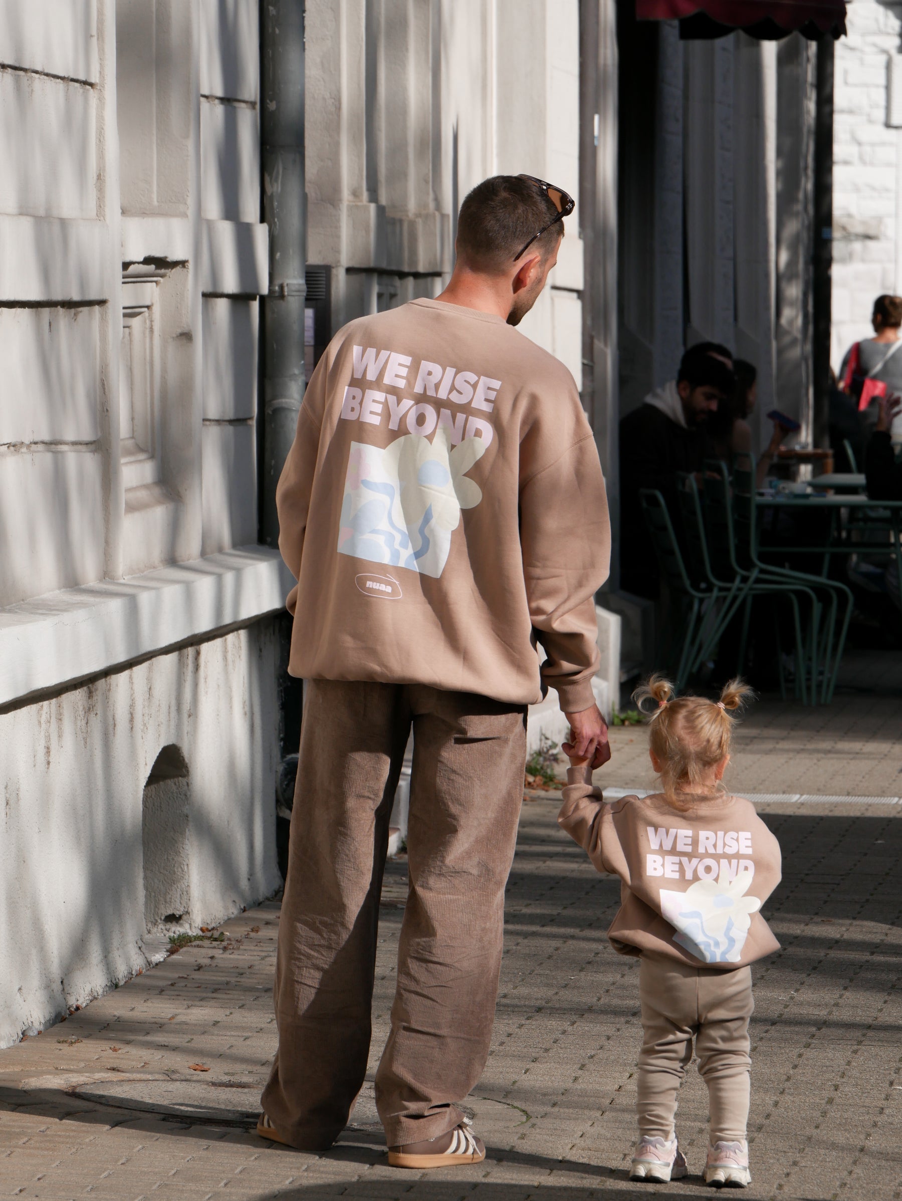 Dad Rise Beyond Sweater Light Brown