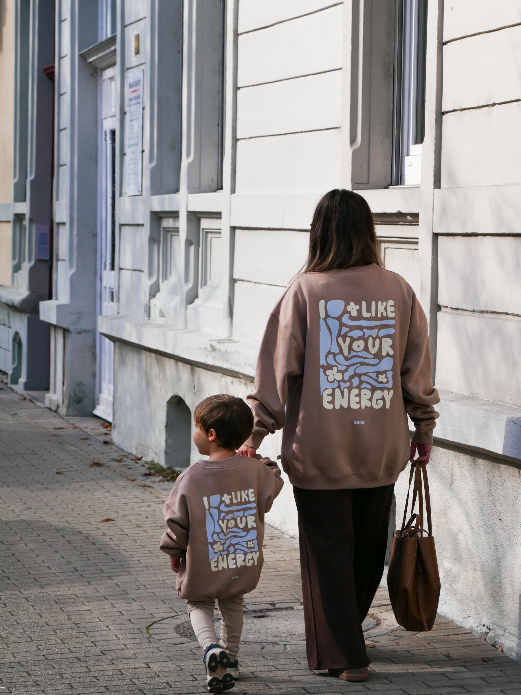 Mom I Like Your Energy Light Brown