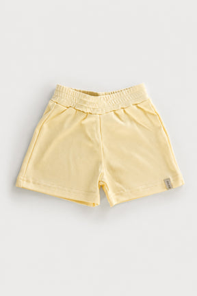 Relaxed Shorts Butter Yellow
