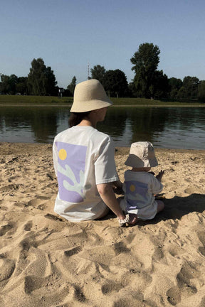 Kids Coral T-Shirt Lavender Mint