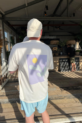 Men Coral T-Shirt Lavender Mint