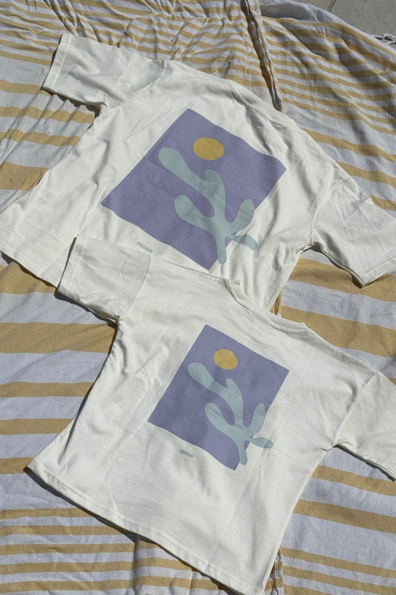 Men Coral T-Shirt Lavender Mint