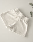 Relaxed Frottee Shorts Sand