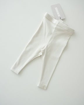 Leichte Rib Leggings Oat