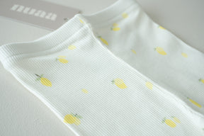 Leichte Rib Leggings Lemon