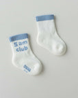 Socks 5 am Club White/Blue