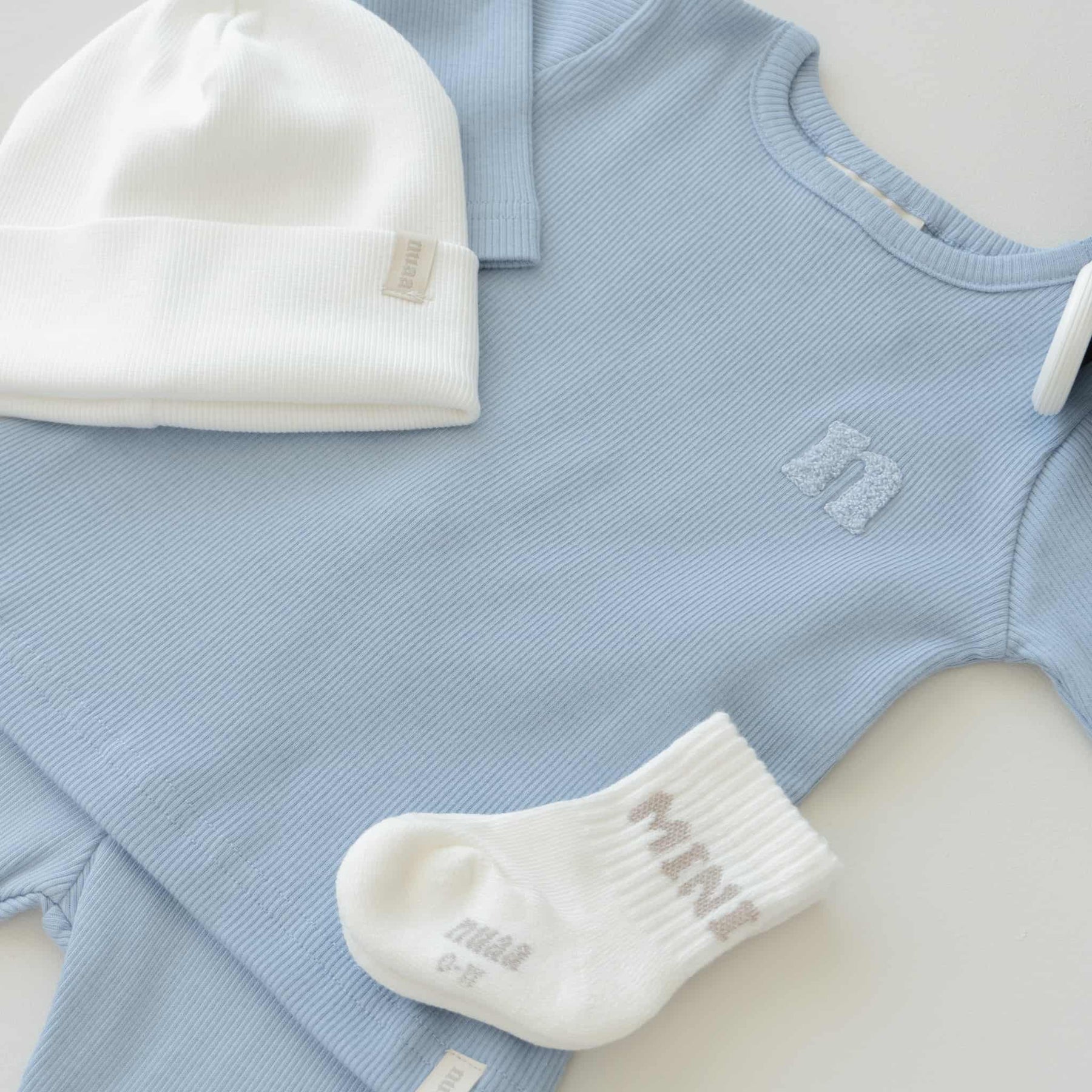 Rib Longsleeve Powder Blue