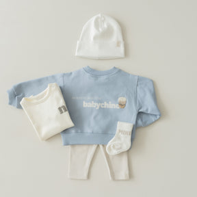 Babychino Sweater Powder Blue
