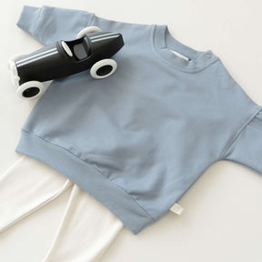 Do Nothing Oversized Sweater Bluestone