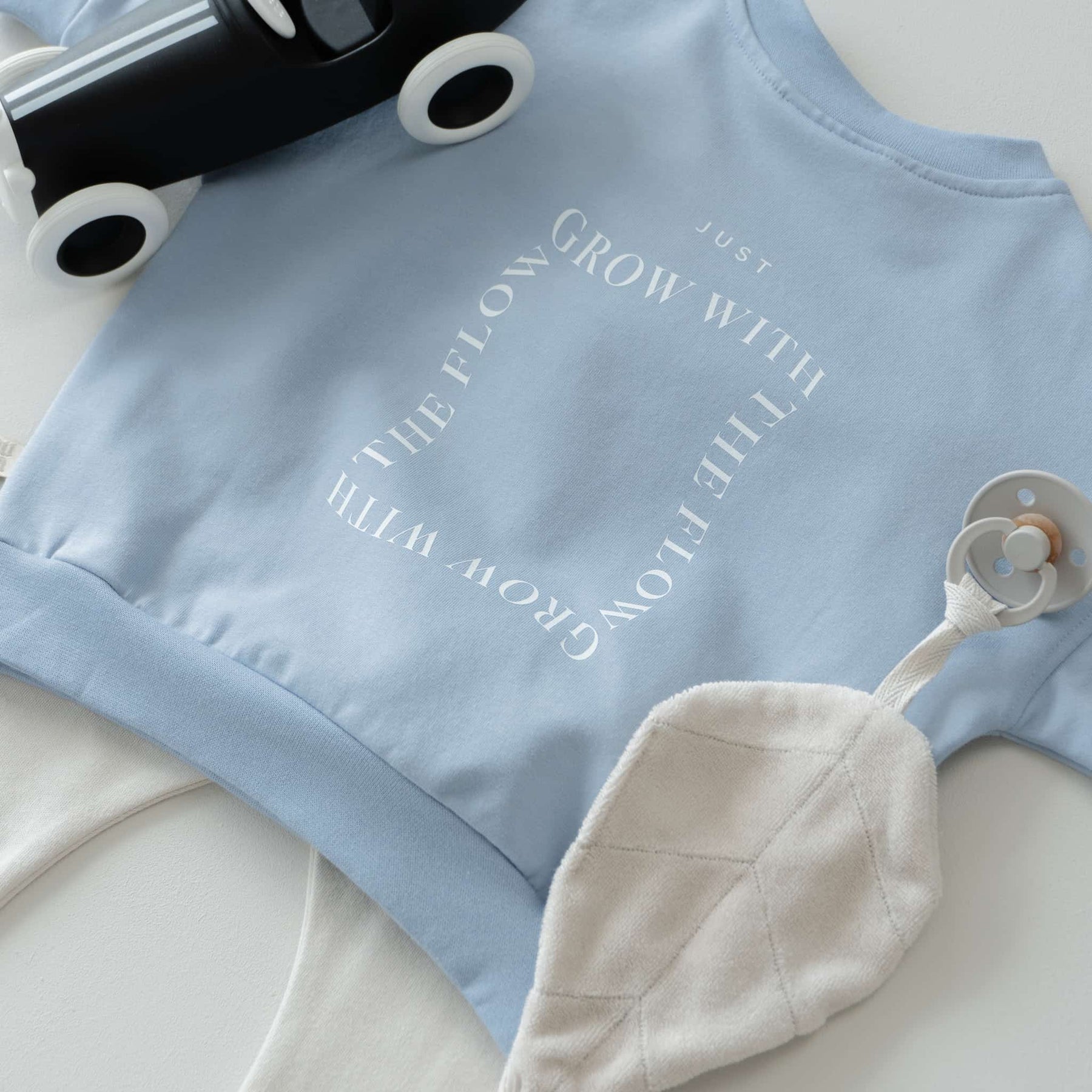 Grow Oversized Sweater Powder Blue