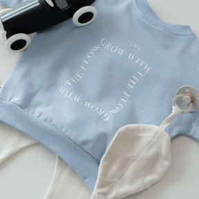Grow Oversized Sweater Powder Blue
