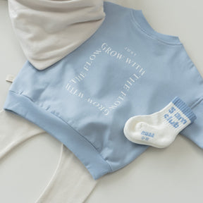 Grow Oversized Sweater Powder Blue
