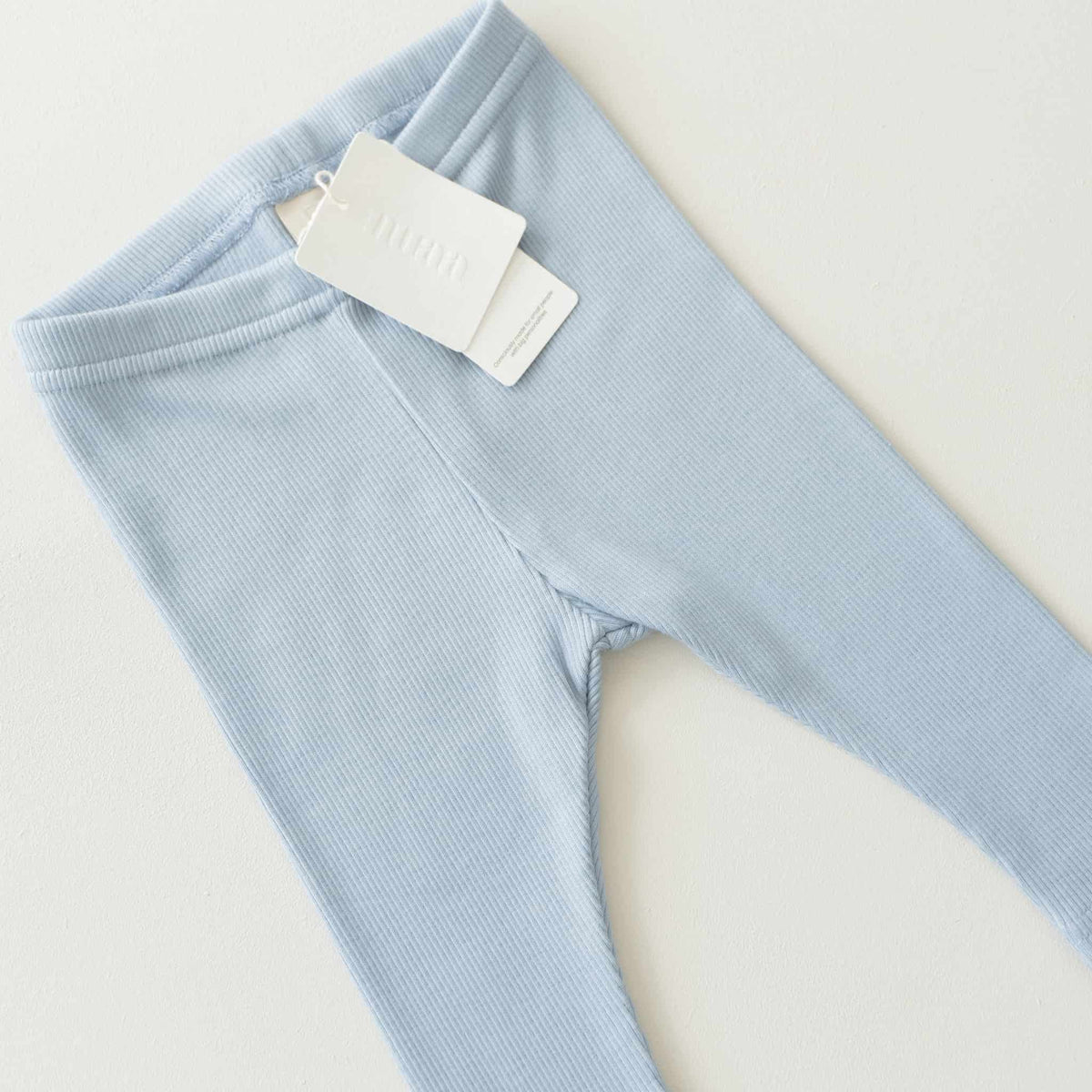 Rib Leggings Powder Blue