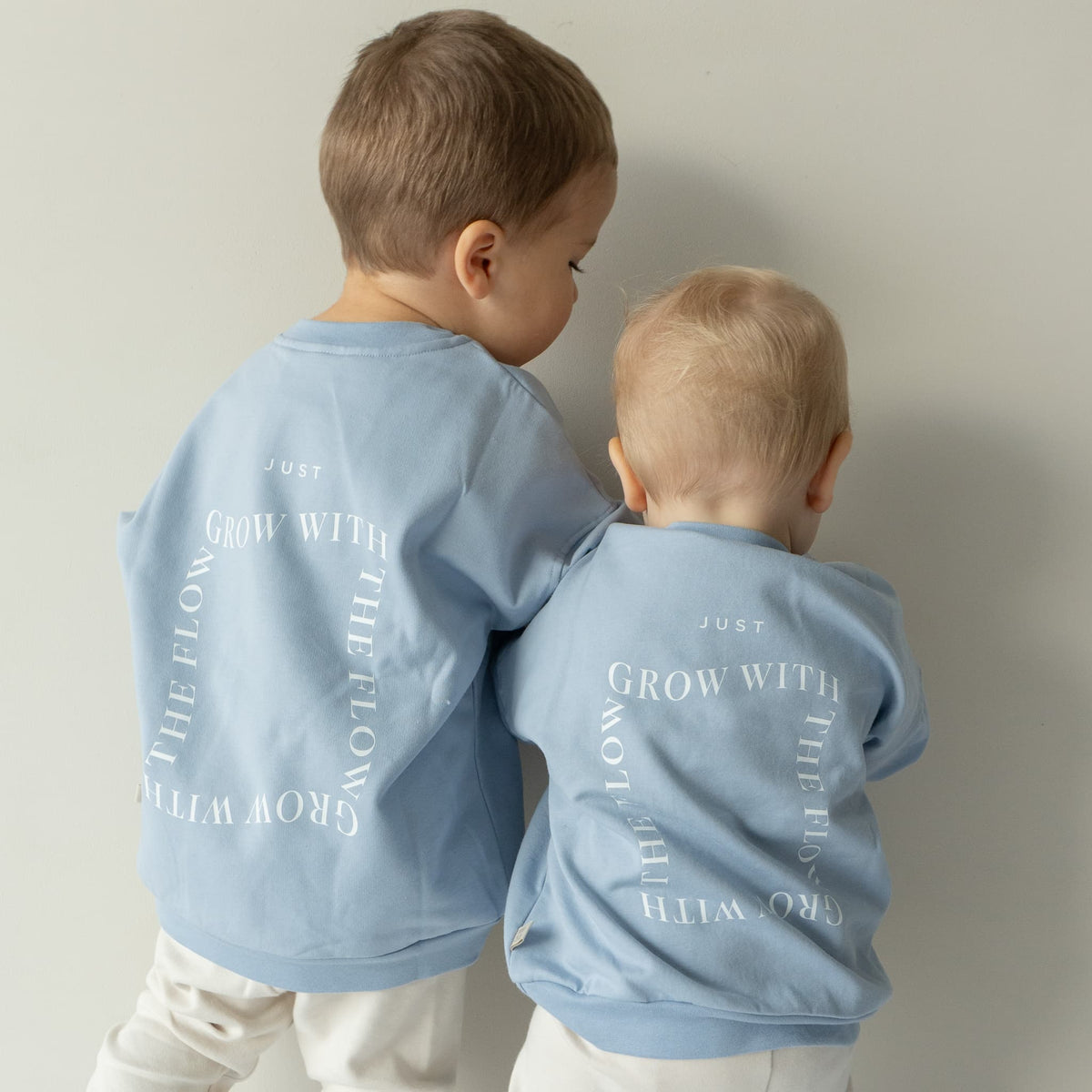 Grow Oversized Sweater Powder Blue