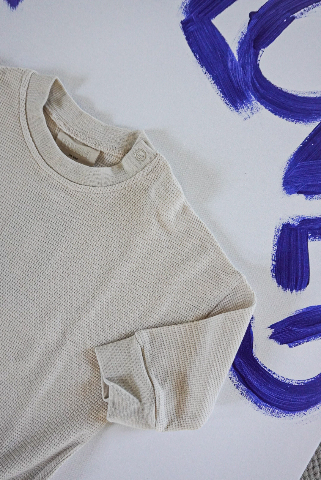 Pre-Loved: Waffel Sweatshirt Sand
