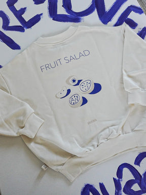 Pre-Loved: Fruit Salad Oversized Sweater Off White
