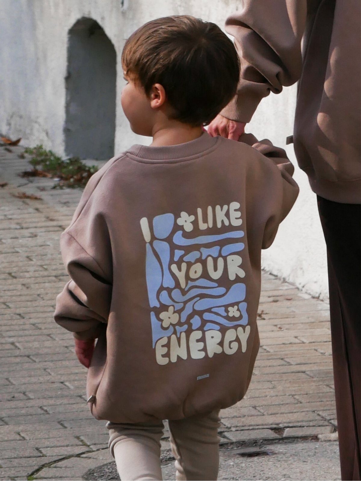 Kids I Like Your Energy Light Brown