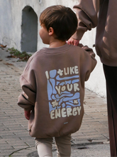 Kids I Like Your Energy Light Brown