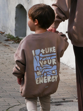Kids I Like Your Energy Light Brown