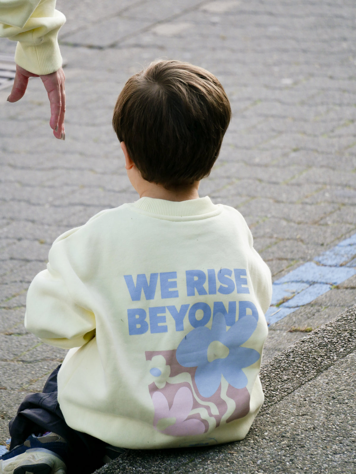 B-WARE Kids Rise Beyond Sweater Butter Yellow