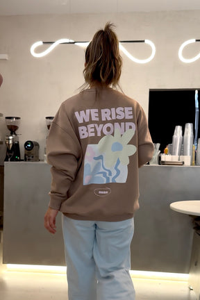 Mom Rise Beyond Sweater Light Brown